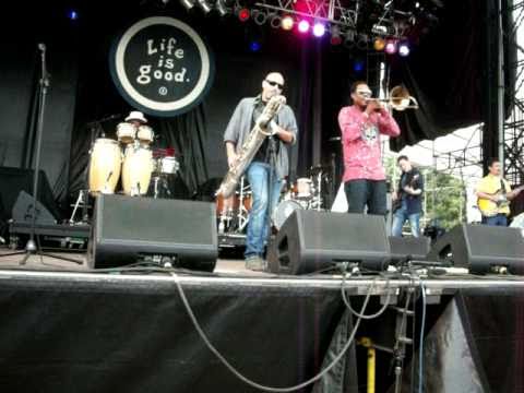 Galactic w/ Cyril Neville and Corey Henry - Cineramascope @ Life Is Good 2010