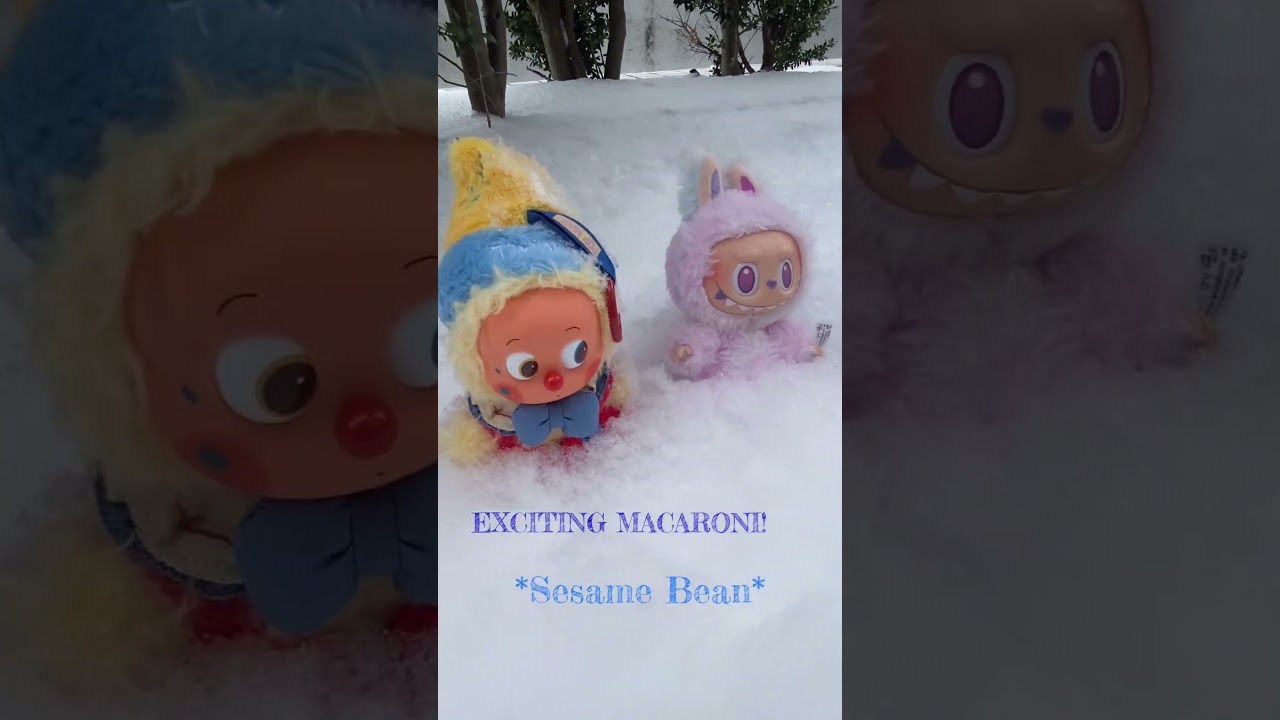 DISCOVER TOKYO #labubu  IN WINTER SNOW #2026 #shortvideo #viral  #love  #latestnews #play #me