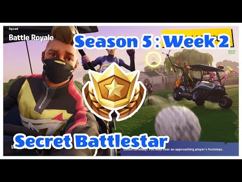 Fortnite Season 5 Week 2 Hidden / Secret Battlestar