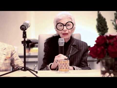 The New Traditionalists Oval Table Series: Collecting, Part Two, Iris Apfel.mov
