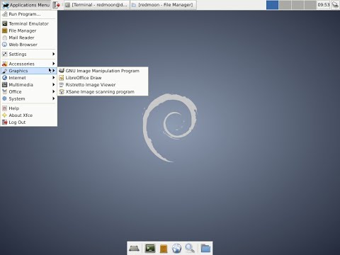 comment installer xfce debian