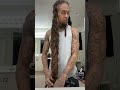 How Mr Stretch Puts His Hair Up For Bed