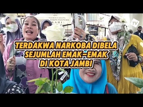 TIBA-TIBA ADA EMAK-EMAK BELA HELEN TERDAKWA NARKOTIKA