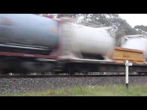 Qube containerised cement train