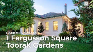 Video overview for 1 Fergusson Square, Toorak Gardens SA 5065