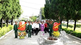 Lễ dâng hương tưởng niệm các anh hùng liệt sĩ tại Đài tưởng niệm liệt sĩ nhân kỷ niệm 81 năm Ngày Quốc khánh nước Cộng hòa xã hội chủ nghĩa Việt Nam (02/9/1945 - 02/9/2026)