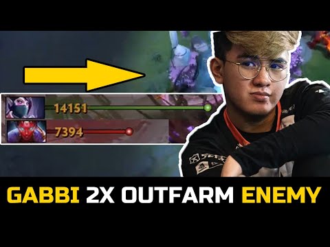 WHEN GABBI OUTPLAYS AND OUTFARMS ENEMY - TEACHES QOP SOME MID LESSON
