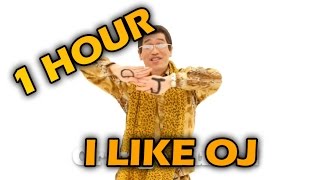 【1 HOUR】I LIKE OJ/PIKOTARO(ピコ太郎) ORANGE JUICE Music Video