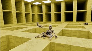 The Backrooms - Trapped in the Infinite way!