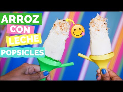 Rice Pudding Popsicles (Arroz con Leche) - La Cooquette Food