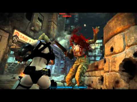 Fallout 4 Silver Shroud come back for kill all.