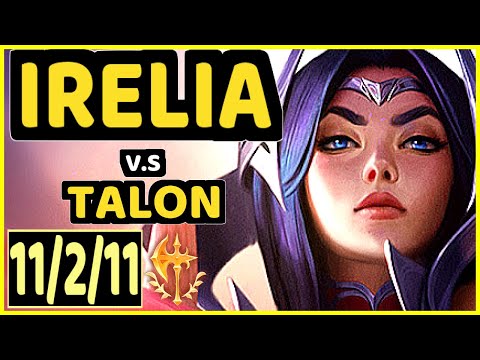 SKT T1 FAKER (IRELIA) vs TALON - 11/2/11 KDA MID CHALLENGER GAMEPLAY - KR