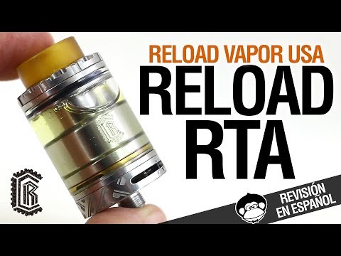 Reload Rta Clone / Copia 24mm Negro Cigarro Electronico