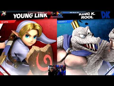 Mr. Ping (Young Link, Lucas) vs SHC Shuck (K. Rool, Mewtwo)