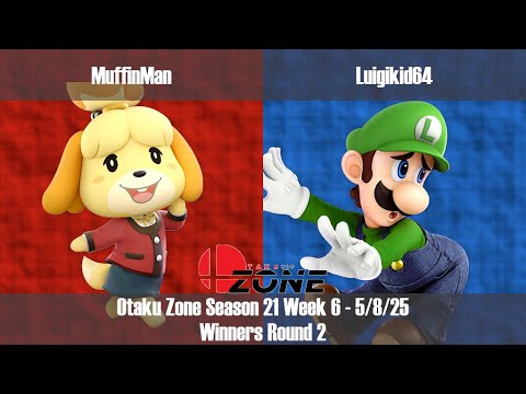 OZone21W6 - W2 - MuffinMan [Isabelle] vs Luigikid64 [Luigi]