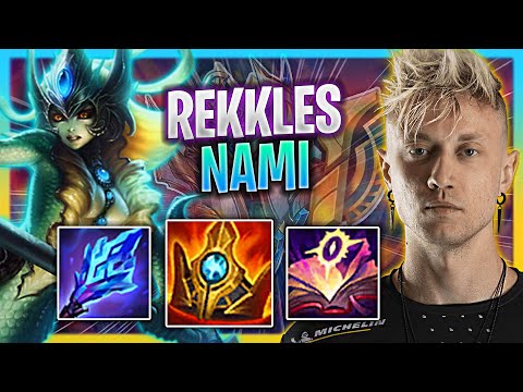REKKLES IS A BEAST WITH NAMI! | FNC Rekkles Plays Nami Support vs Nautilus!  Season 2023