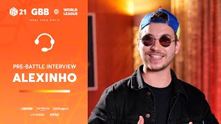 - Alexinho 🇫🇷 | GRAND BEATBOX BATTLE 2021: WORLD LEAGUE | Pre-Battle Interview