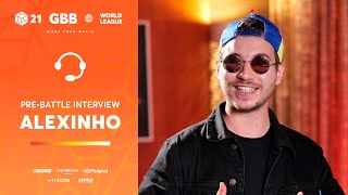 that partRemember how Alem talked about Alex in his interview lmaoo（00:04:15 - 00:10:38） - Alexinho 🇫🇷 | GRAND BEATBOX BATTLE 2021: WORLD LEAGUE | Pre-Battle Interview