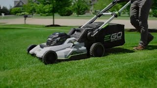 Ego Power+ vs Greenworks.  Cordless Electric Mower compariso