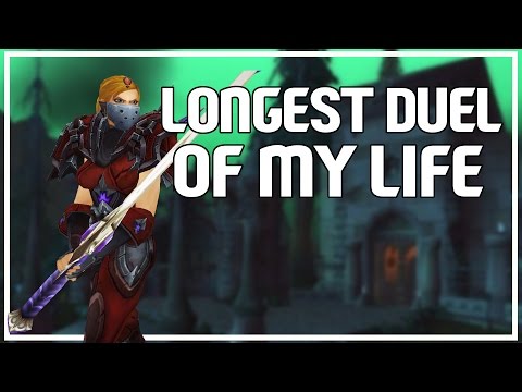 LONGEST DUEL OF MY LIFE - Combat Rogue PvP WoW 6.2.4