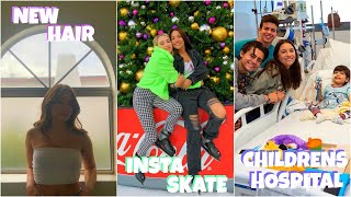 NEW HAIR, INSTA SKATE AND SINGING AT THE CHILDRENS HOSPITAL! | KFZ MNZ
