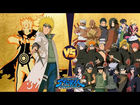 【Naruto & Minato Team VS two-man team Marathon battle】 NARUTO X BORUTO Ultimate Ninja STORM
