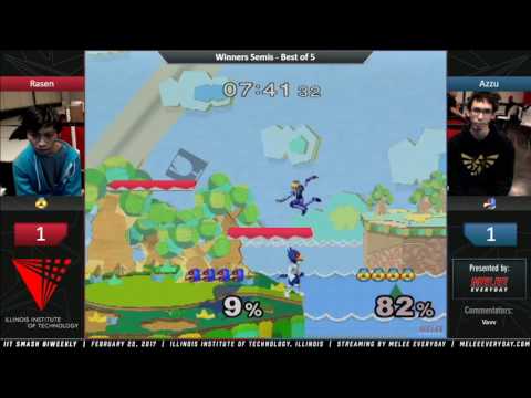 IIT Biweekly [2/22/17] - Azzu (Falco) vs. Rasen (Sheik) - SSBM - Winners Semis