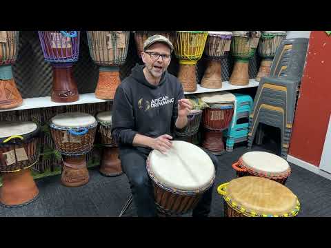 Djembes - How to choose the right Height, Diameter and Skin Thickness