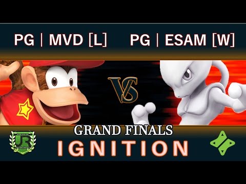 Ignition #55 GRAND FINALS - PG | MVD [L] (Diddy Kong, Mario) vs PG | ESAM [W] (Mewtwo, Pikachu)