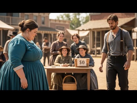 "The Town Raised Money to Find the Obese Widow a Husband — The Rancher Threw It Back and Said,