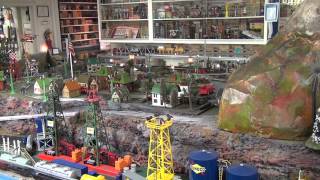 preview picture of video 'Lionel O Gauge Layout of The Train Room in Hagerstown Md'