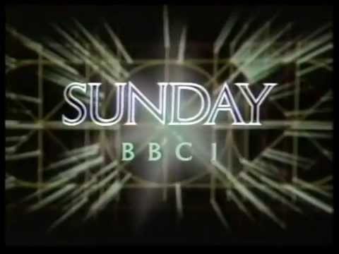 16 February 1985 BBC1 - Sunday menu & American Werewolf in London