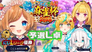 【#にじさんじ麻雀杯2026】Lリーグ優勝称号で予選Lリーグの皆様を怖がらせましょう！大会編、ご利益のあるエリコニ麻雀配信（諸説有） #雀魂【#エリーコニファー/#にじさんじ】