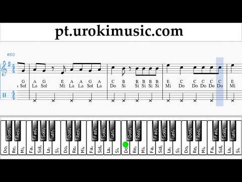 Aulas de Piano (mão direita) Lele Pons - Celoso Curso Aprender um-i372