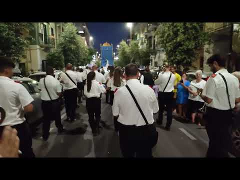 Marcia Pugliesina Banda di Margherita 23/7/23 Margherita di S Processione Maria Ss dello Sterpeto
