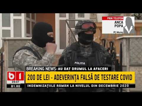 STIRI B1 ORA 9.00 DIN 13 FEBR 2021 - APROAPE 200 DE MII DE DOZE PFIZER SOSESC ASTAZI IN TARA