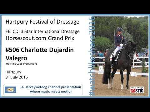 Charlotte Dujardin and Valegro Grand Prix: Hartpury Festival of Dressage 2016