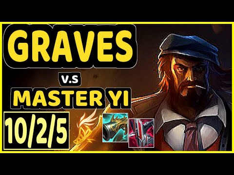 4LAN (GRAVES) vs MASTER YI - 10/2/5 KDA JUNGLE GAMEPLAY - BR Ranked DIAMOND