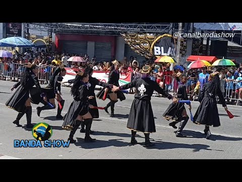 Coreográfico da Banda Marcial FANESC na Final do Campeonato Baiano 2024