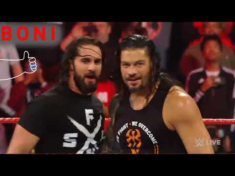 WWE || Roman Reigns And Seth Rollins save Dean Ambrose
