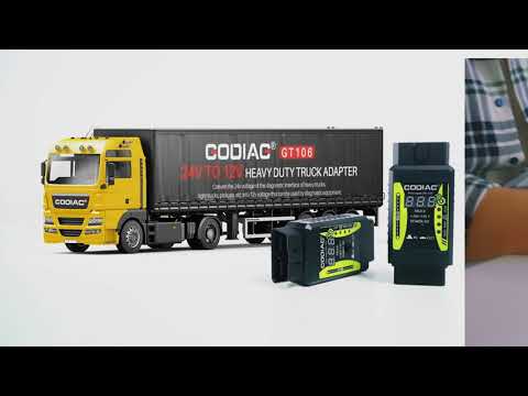 Godiag GT106 12V to 24V  Heavy Duty Truck Converter obdii365