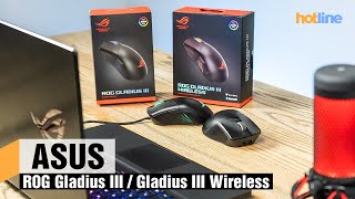 ASUS ROG Gladius III USB (90MP0270-BMUA00) - відео 1