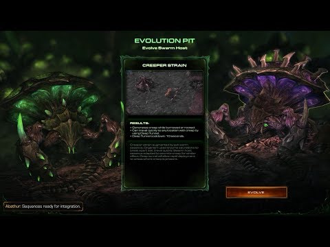 StarCraft II: Heart of the Swarm Campaign - Swarm Host Evolution Mission