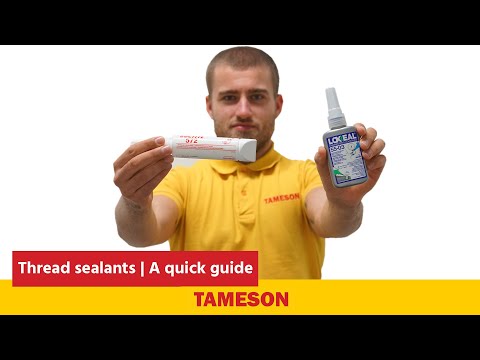 How To Apply Thread Sealant | Tameson