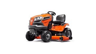 Husqvarna 24-HP V-twin Hydrostatic 54-in Riding Lawn Mower