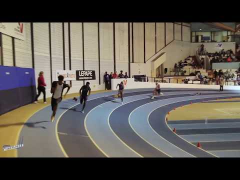 200m – Finale 12 – ESM – Championnat Regionaux 21/01/2018 – Eaubonne