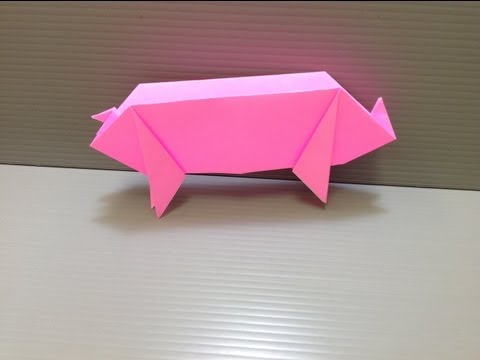 Daily Origami: 052 - Pig