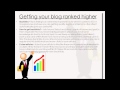 How To Get Blogs On The First Page Of Google 2013 Tips To Improve Search Engine Ratings 4 Blogs