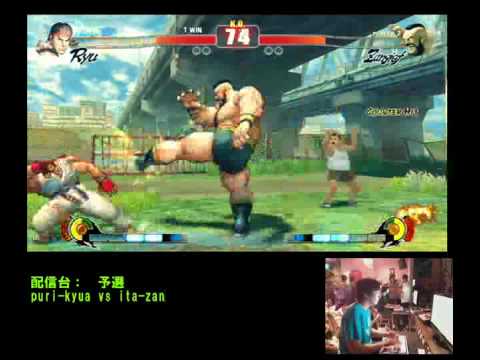 SF4:Puri Kyua (Ry) vs Itabashi Zangief (Za) - Gods Garden