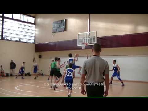 Videocrónica Cb Escolapias - Cadete B Masculino Cb Maristas Vlc (LIGA 16-17)